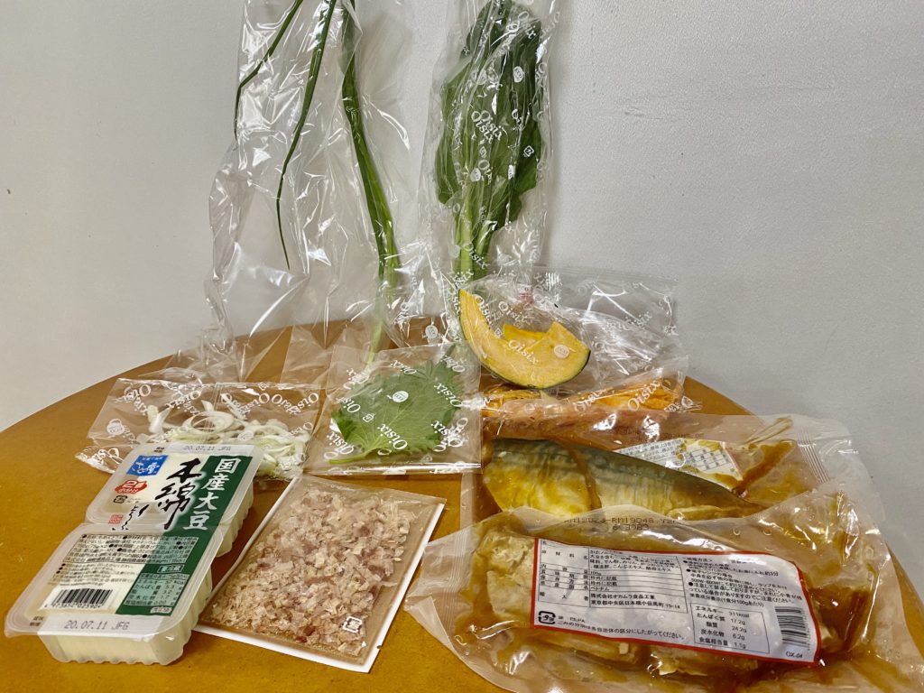 オイシックス　さばのみぞれ煮